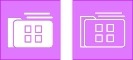 File Management Icon vector