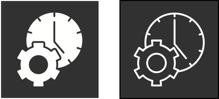 hora planificación icono vector