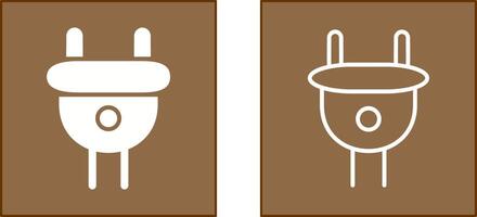 Plug I Icon vector