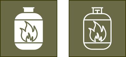 Gas Cylinder Icon vector