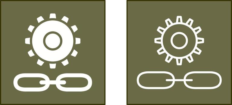 Link Optimization Icon vector