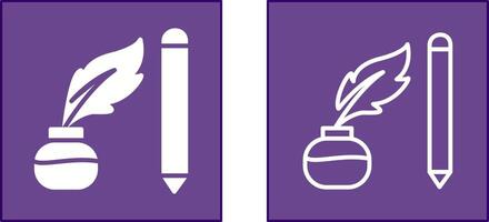 Writing Equipment Icon vector