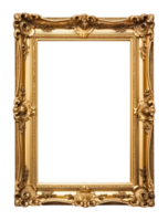 square frame isolated on transparent background, png