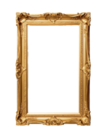 square frame isolated on transparent background, png