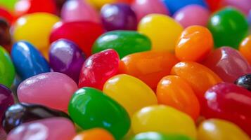 burst of color and sweetness as the screen comes alive with a vibrant display of assorted jelly beans photo