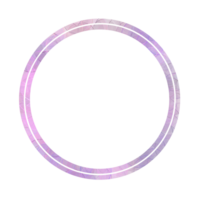 Rosa círculo abstrato fronteira png