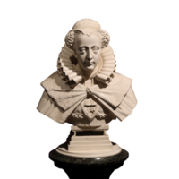 marble bust of Mary Stuart png