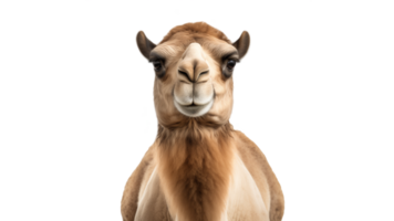 Isolated camel animal cut out. Camel animal on transparent background png