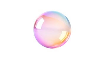 Isolated soap bubble cut out. Soap bubble on transparent background png