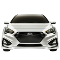 Modern car on transparent background, png