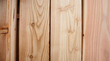 Wood texture background. Light brown planks theme. Wooden pattern. photo