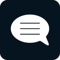 Conversation Glyph Two Color Icon vector