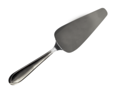 Metal cake cutter on transparent background png