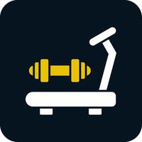 Gym Glyph Two Color Icon vector