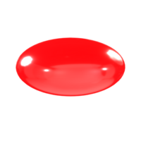 rojo píldora en transparente antecedentes png