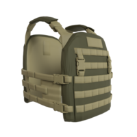 a military plate carrier on a transprent background png