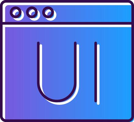 Ui Gradient Filled Icon