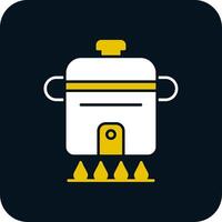 Cooking Glyph Two Color Icon vector