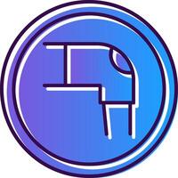 Orthopedics Gradient Filled Icon vector