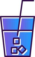 Drink Gradient Filled Icon vector