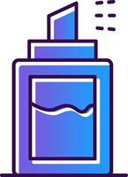 Deodorant Gradient Filled Icon vector