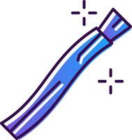 Miswak Gradient Filled Icon vector