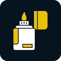 Lighter Glyph Two Color Icon vector