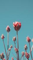 A single flower surrounded by many smaller buds reaching up for support, symbolizing the role of a therapist and support groups photo