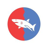 tiburón icono ilustración vector