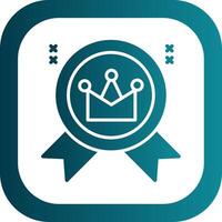 Best Seller Glyph Gradient Round Corner Icon vector