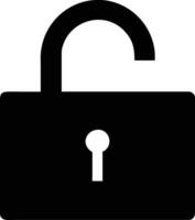 Lock icon design, graphic resource vector