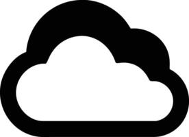 nube icono diseño grafico recurso vector