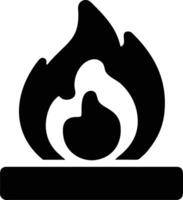 Fire icon design, graphic resource vector