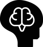 Brain icon design, graphic resource vector