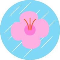 Arugula Flat Blue Circle Icon vector