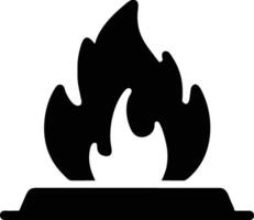 Fire icon design, graphic resource vector