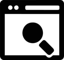 Search icon design, graphic resource vector