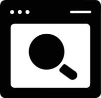Search icon design, graphic resource vector