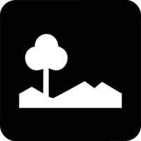 Park icon design, graphic resource vector