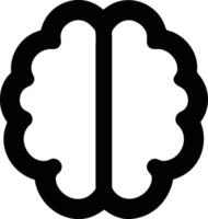 cerebro icono diseño, gráfico recurso vector