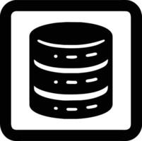 Database icon design, graphic resource vector