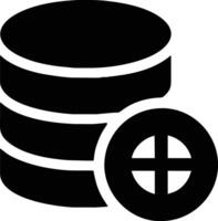 Database icon design, graphic resource vector