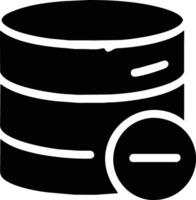 Database icon design, graphic resource vector