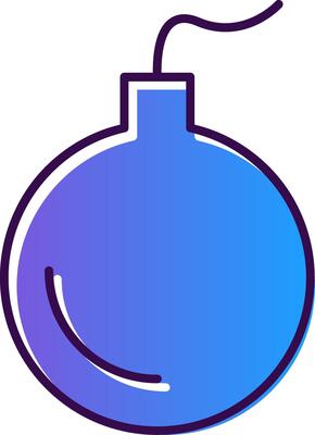 Bomp Gradient Filled Icon