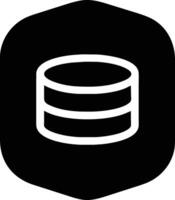 Database icon design, graphic resource vector