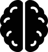 Brain icon design, graphic resource vector