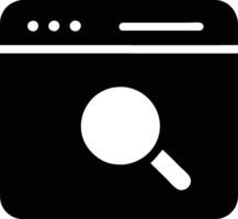 Search icon design, graphic resource vector