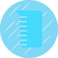 Measuring Utensils Flat Blue Circle Icon vector