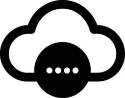 nube icono diseño grafico recurso vector