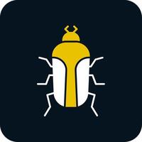 Insect Glyph Two Color Icon vector